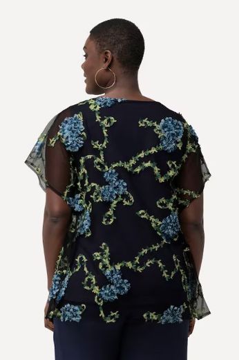Plus size veliki brojevi Bluza elegantna s 3D efektom za punije