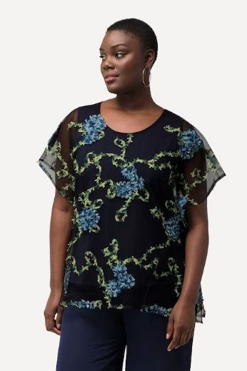 Plus size veliki brojevi Bluza elegantna s 3D efektom za punije