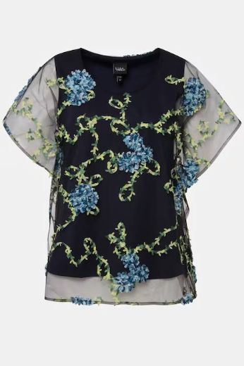 Plus size veliki brojevi Bluza elegantna s 3D efektom za punije