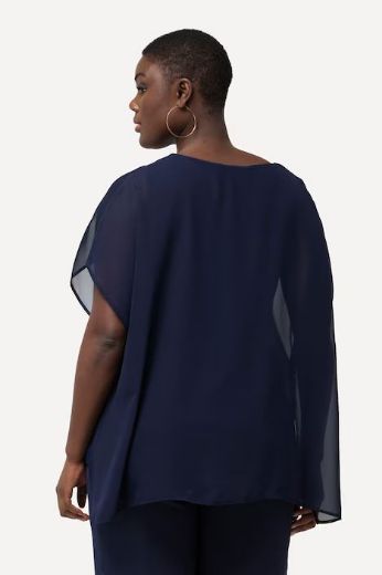 Plus size veliki brojevi Bluza elegantna s cvjetnim motivom za punije