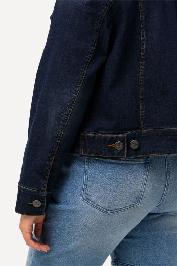 Plus size veliki brojevi Jakna traper za punije