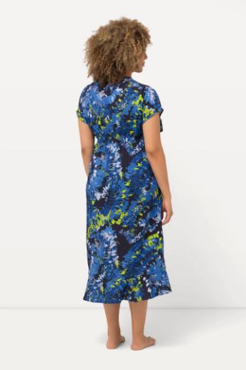Plus size veliki brojevi Kaftan cvjetnog printa za punije