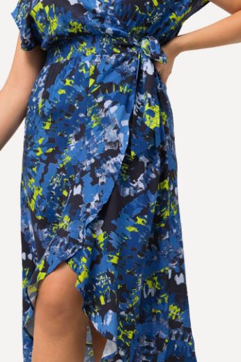 Plus size veliki brojevi Kaftan cvjetnog printa za punije