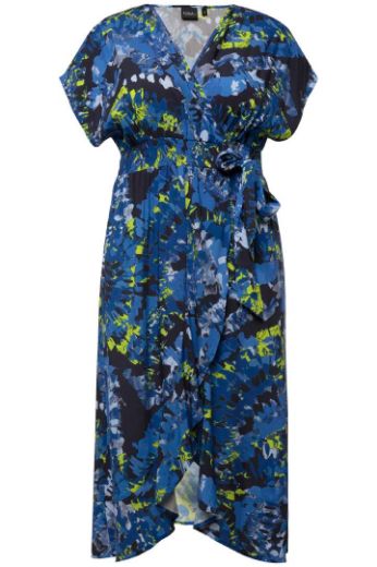 Plus size veliki brojevi Kaftan cvjetnog printa za punije