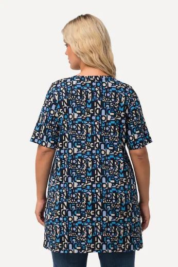 Plus size veliki brojevi Majica A kroja s printom slova za punije