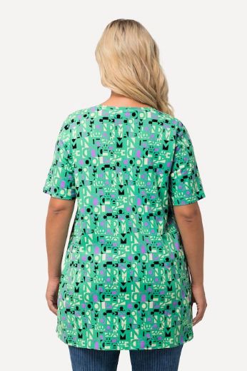 Plus size veliki brojevi Majica A kroja s printom slova za punije