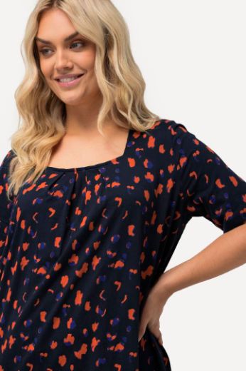 Plus size veliki brojevi Majica A kroja kratkih rukava za punije