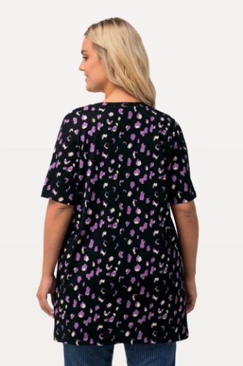 Plus size veliki brojevi Majica A kroja kratkih rukava za punije