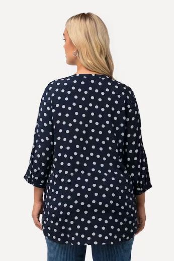 Plus size veliki brojevi Bluza s printom točki za punije