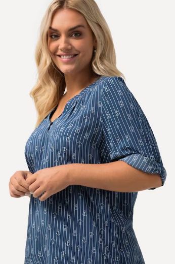 Plus size veliki brojevi Bluza s printom točki za punije