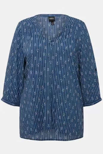 Plus size veliki brojevi Bluza s printom točki za punije