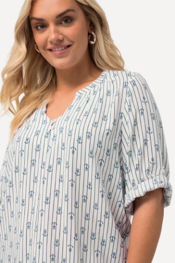 Plus size veliki brojevi Bluza s printom točki za punije