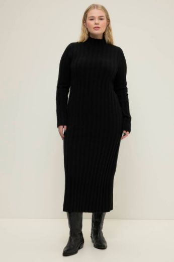 Plus size veliki brojevi Haljina pletena maxi za punije