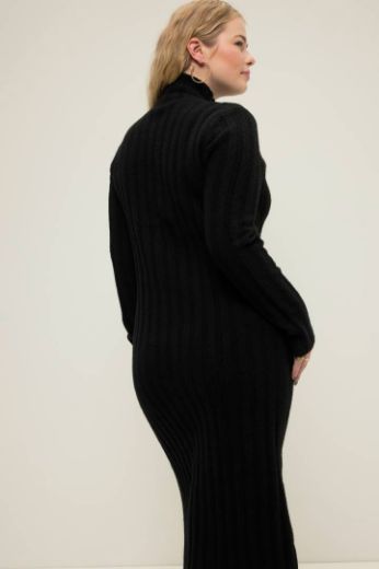 Plus size veliki brojevi Haljina pletena maxi za punije