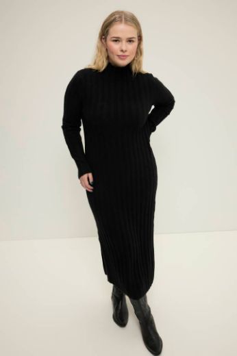 Plus size veliki brojevi Haljina pletena maxi za punije