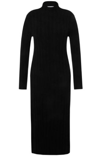 Plus size veliki brojevi Haljina pletena maxi za punije