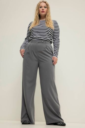 Plus size veliki brojevi Hlače visokog struka za punije