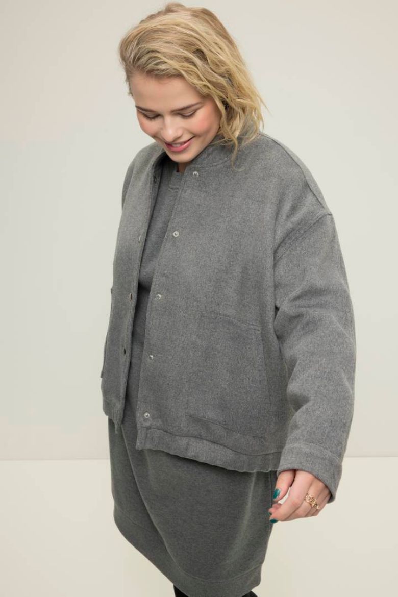 Plus size veliki brojevi Jakna  kraćeg kroja za punije