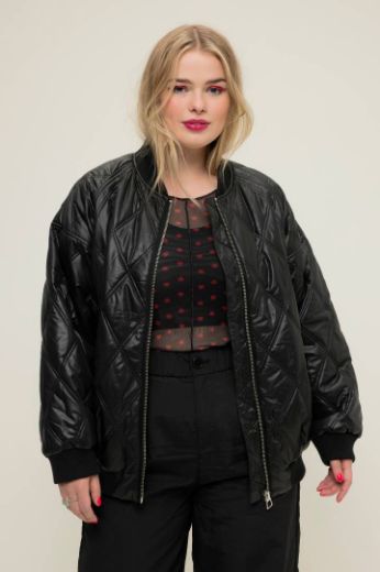 Plus size veliki brojevi Jakna prošivena kraćeg kroja za punije