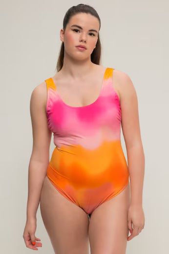 Plus size veliki brojevi Kupaći kostim jednodijelni sportski za punije