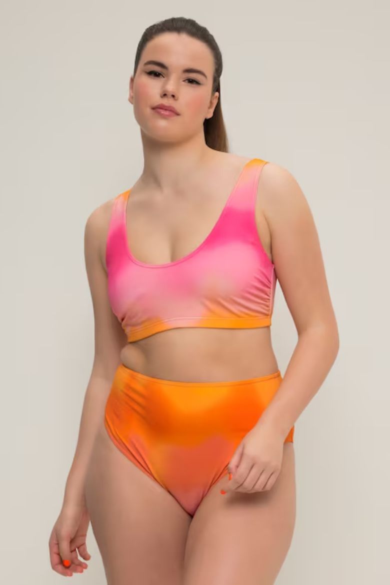 Plus size veliki brojevi Kupaći kostim gornji dio sportski za punije