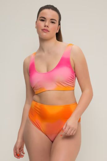 Plus size veliki brojevi Kupaći kostim gornji dio sportski za punije