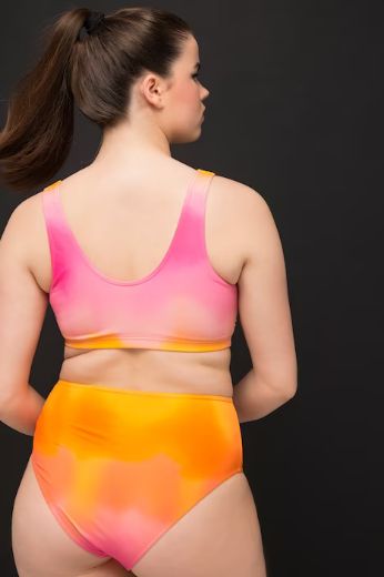Plus size veliki brojevi Kupaći kostim gornji dio sportski za punije