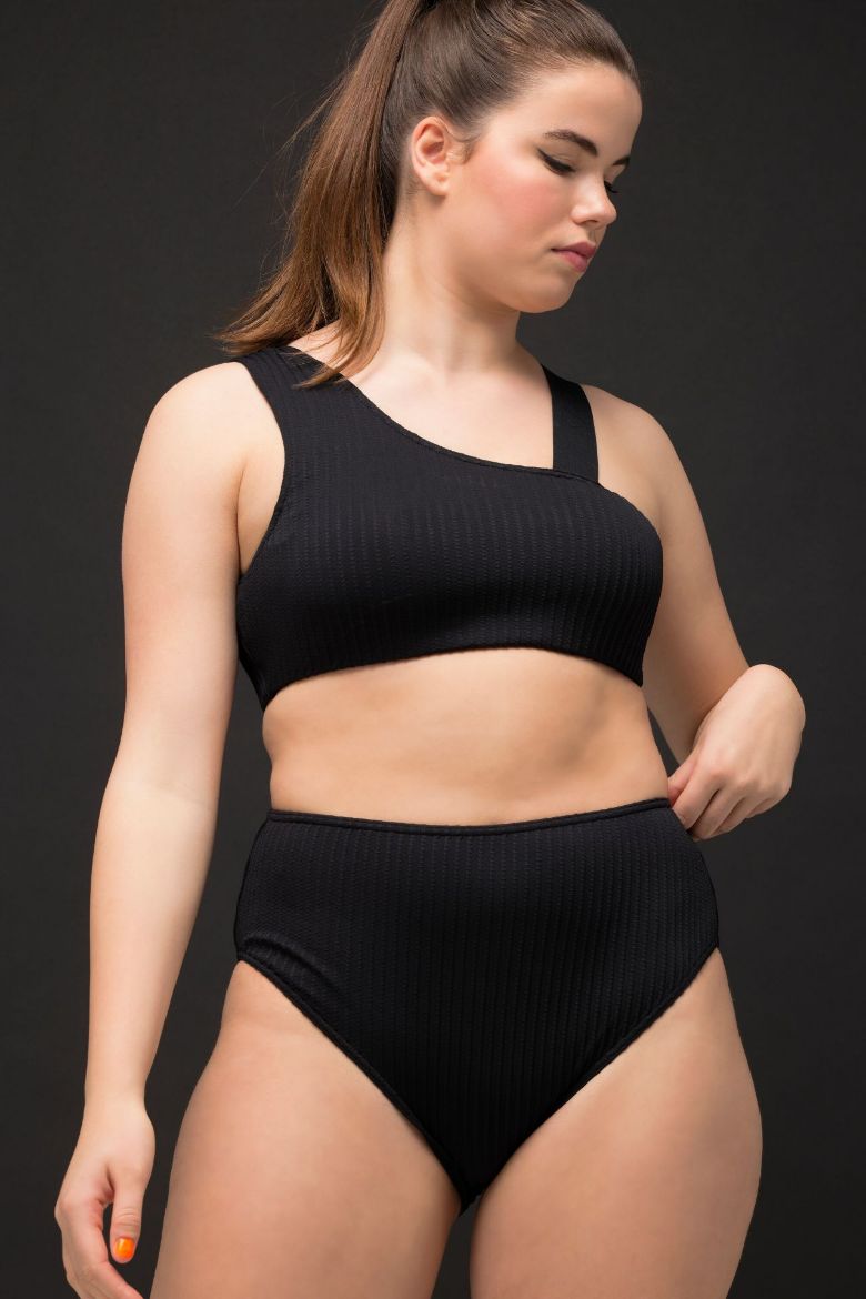 Plus size veliki brojevi Kupaće gaće visokog struka za punije