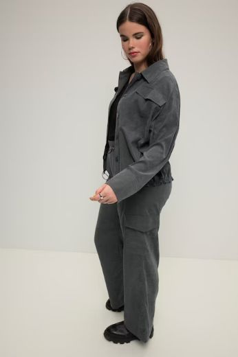 Plus size veliki brojevi Košulja Cargo za punije