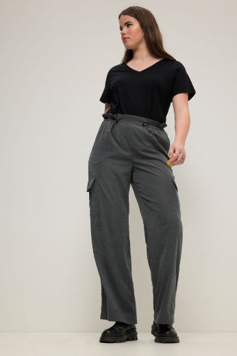 Plus size veliki brojevi Hlače Cargo šireg kroja nogavica za punije