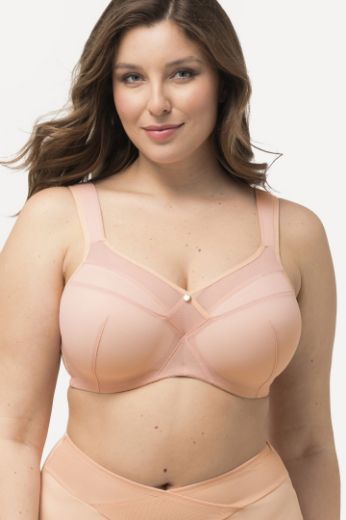 Plus size veliki brojevi Grudnjak sa žicom i dodatkom tila za punije