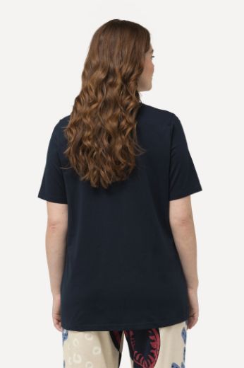 Plus size veliki brojevi Majica V ovratnika kratkih rukava za punije