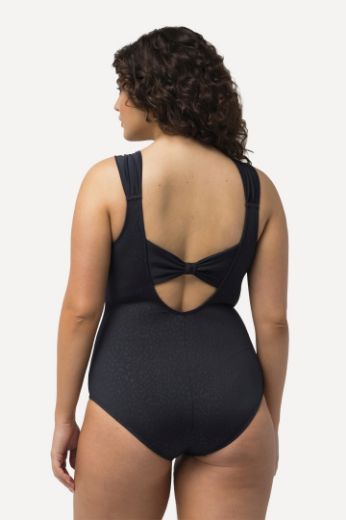 Plus size veliki brojevi Kupaći kostim jednodijelni s leopard printom za punije