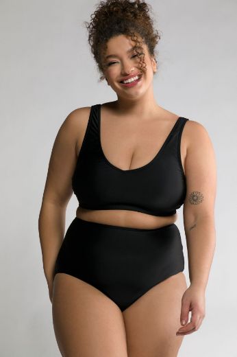 Plus size veliki brojevi Kupaće gaće visokog struka za punije