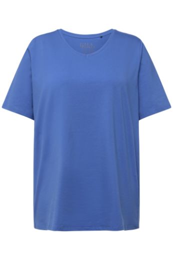 Plus size veliki brojevi Majica V izreza A kroja kratkih rukava za punije