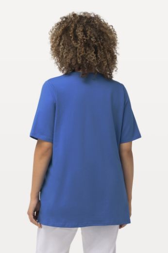 Plus size veliki brojevi Majica V izreza A kroja kratkih rukava za punije