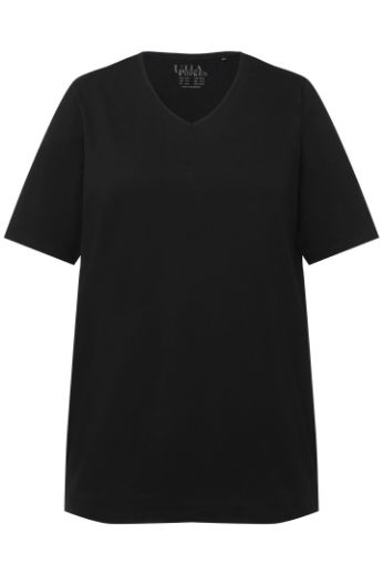 Plus size veliki brojevi Majica V izreza A kroja kratkih rukava za punije
