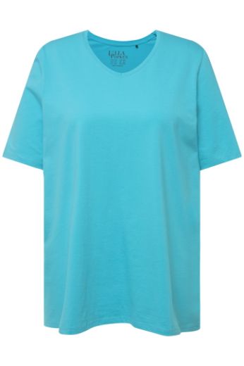 Plus size veliki brojevi Majica V izreza A kroja kratkih rukava za punije