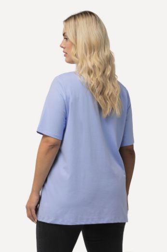 Plus size veliki brojevi Majica V izreza A kroja kratkih rukava za punije