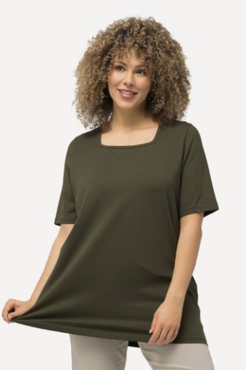 Plus size veliki brojevi Majica kratkih rukava A kroja za punije