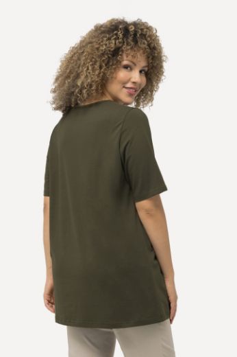 Plus size veliki brojevi Majica kratkih rukava A kroja za punije