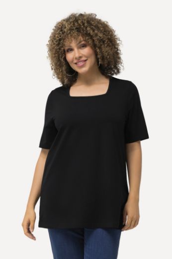 Plus size veliki brojevi Majica kratkih rukava A kroja za punije
