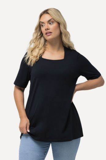 Plus size veliki brojevi Majica kratkih rukava A kroja za punije