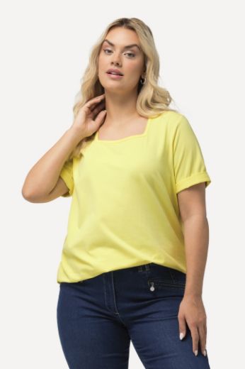 Plus size veliki brojevi Majica kratkih rukava A kroja za punije