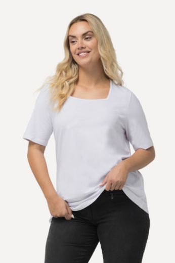 Plus size veliki brojevi Majica kratkih rukava A kroja za punije