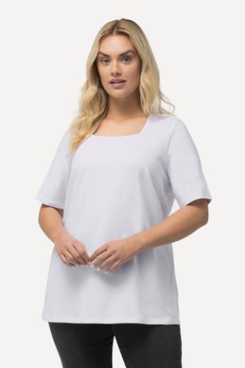 Plus size veliki brojevi Majica kratkih rukava A kroja za punije