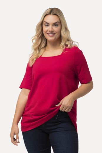 Plus size veliki brojevi Majica kratkih rukava A kroja za punije
