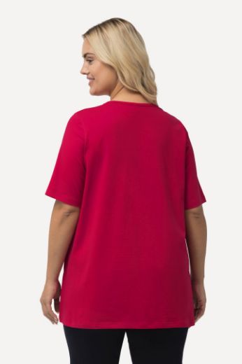 Plus size veliki brojevi Majica kratkih rukava A kroja za punije