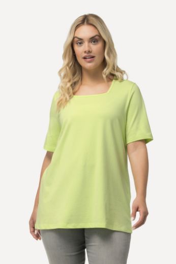 Plus size veliki brojevi Majica kratkih rukava A kroja za punije