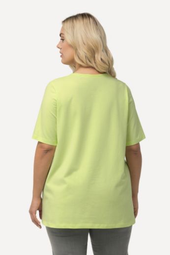 Plus size veliki brojevi Majica kratkih rukava A kroja za punije